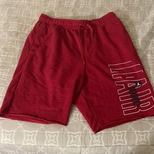 Jordan Men’s Red Basketball Shorts